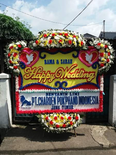 Karangan Bunga Pernikahan  di Bangli